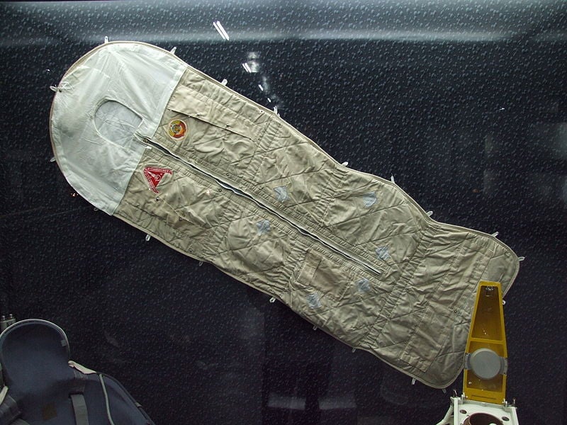 Sleeping bag for space