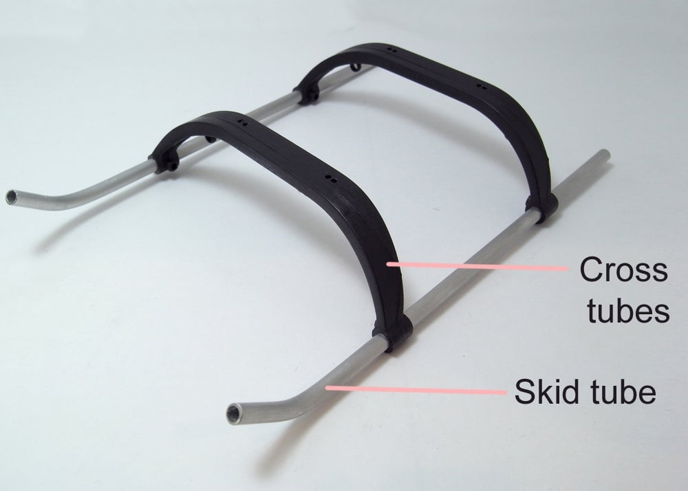 Landing Skid for a RC helicopters, RC model