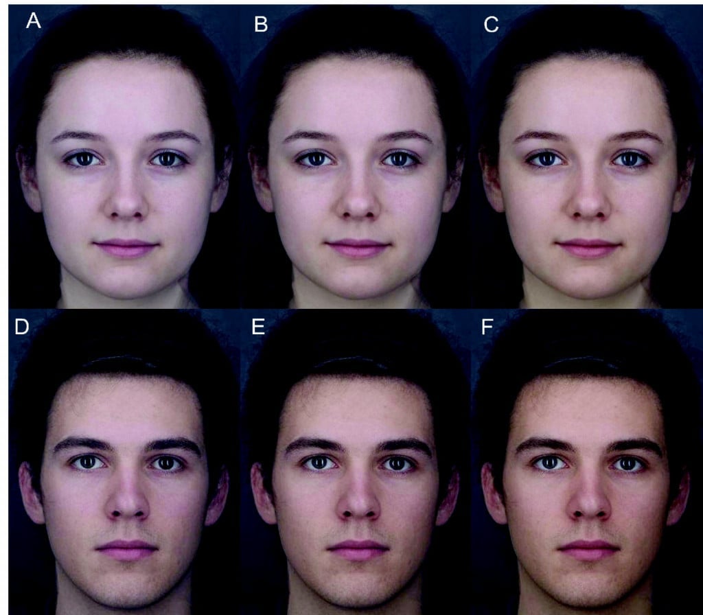 A cross-cultural study showed that individuals showed preference for raised skin yellowness in their faces