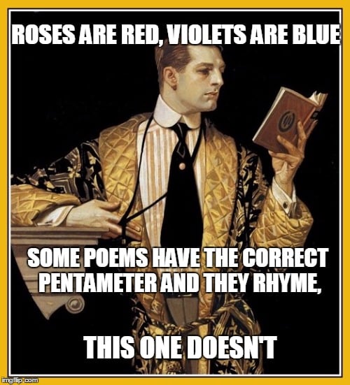 ROSES ARE RED MEME