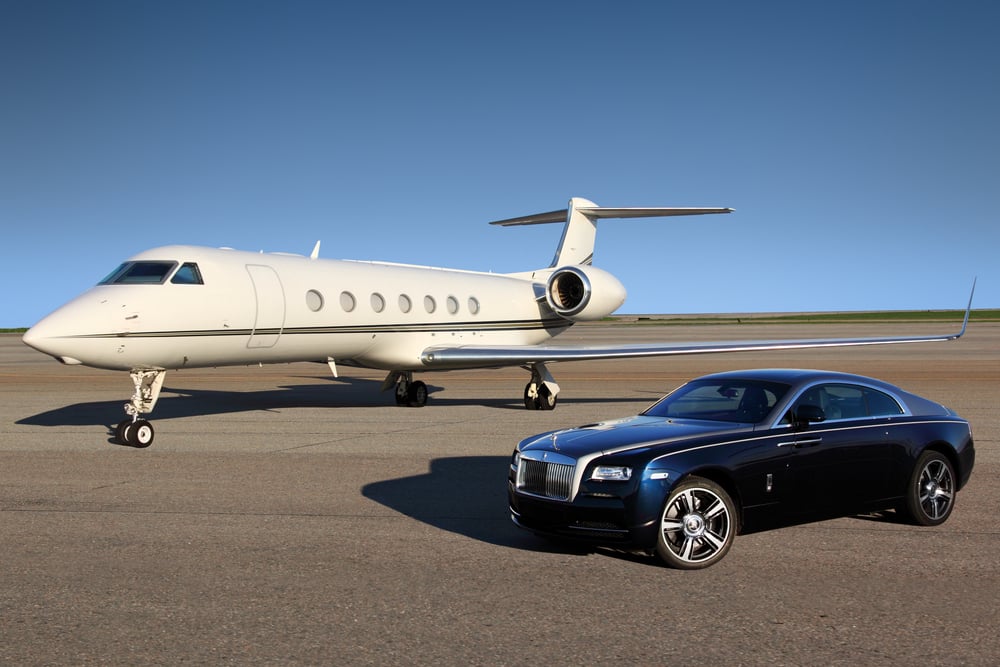 Sheremetyevo, Moscow,Region,,Russia,-,April,24,,2015:,Private,Gulfstream