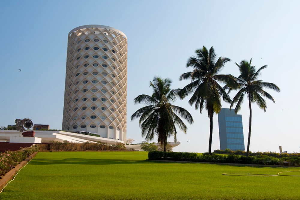 Mumbai India 18 February 2018 Nehru Centre housing Planetarium and science activity centers at Worli in Bombay Mumbai Maharashtra India