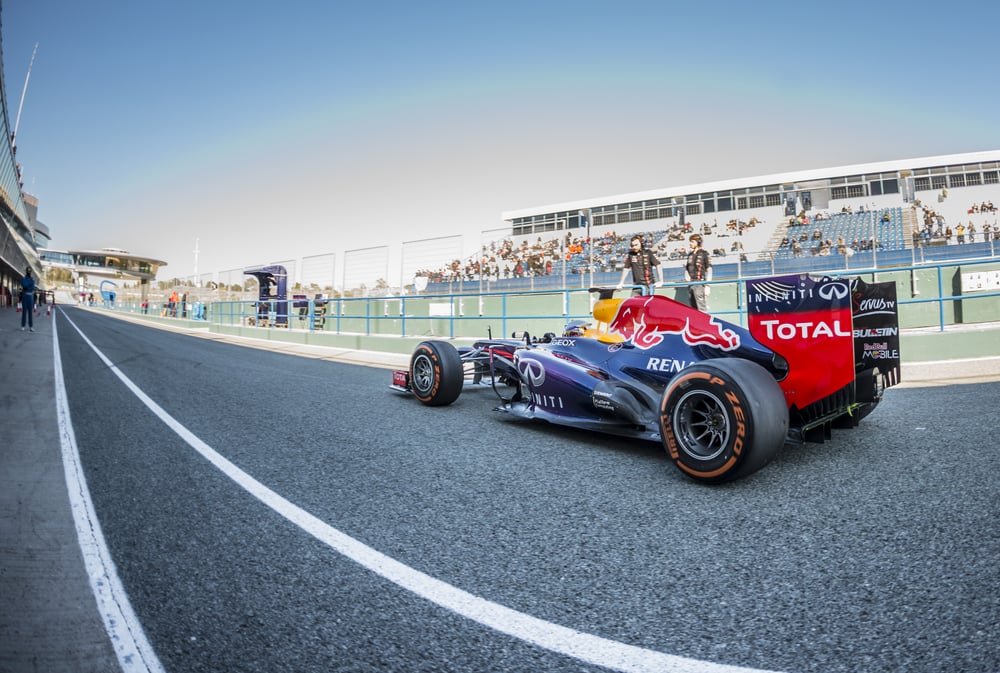 Jerez,,Spain,-,February,11:,Sebastian,Vettel,Testing,His,New