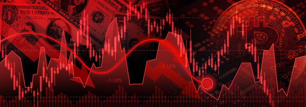 Stock,Market,Recession,And,Losses,,downtrend,Line,Graph,And,Stock