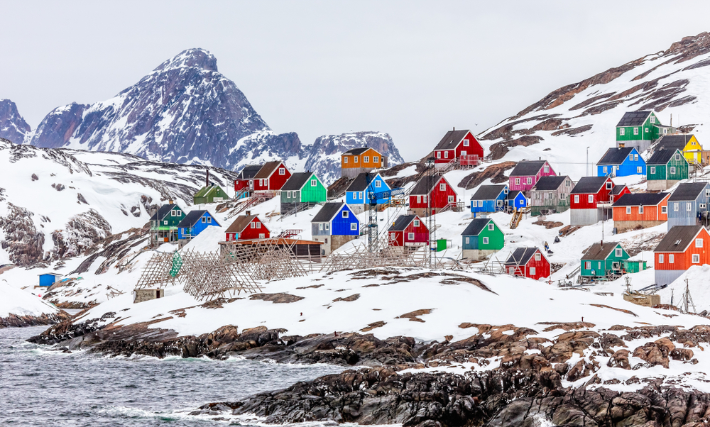 Kangamiut,Village,In,The,Middle,Of,Nowhere,,Greenland,May,2015