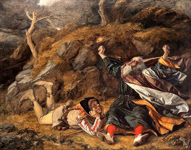 William Dyce - King Lear and the Fool in the Storm